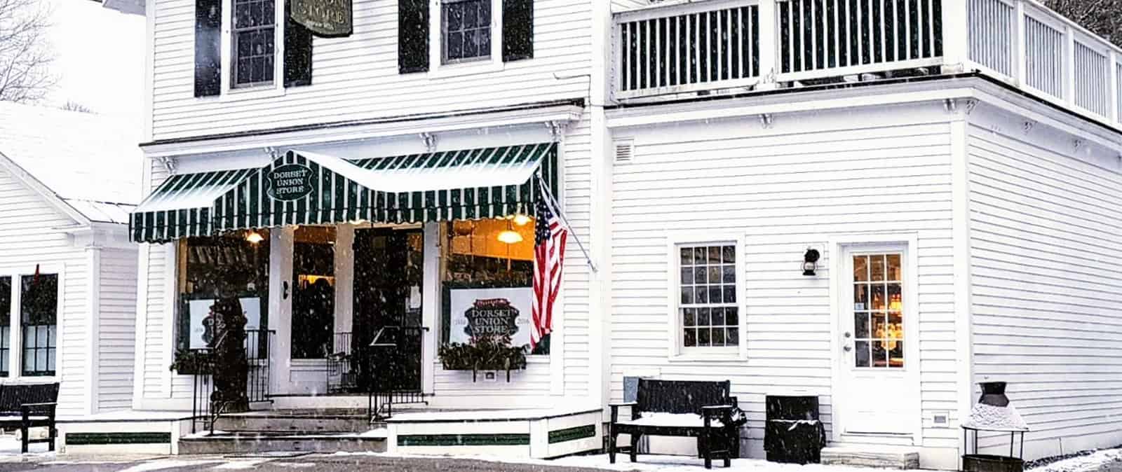 Dorset Union Store, one of Vermont's oldest country stores, offers hot coffee, freshly baked scones, homemade soups, and pie. Explore the daily selections prepared by our chefs.