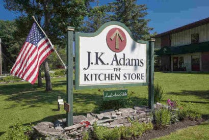 Whether you're looking for a new rolling pin, cutting board, or pie dish, you'll find your next favorite hand-crafted kitchen products and housewares at JK Adams.