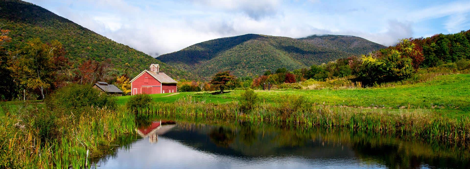 Vermont Fall Pond