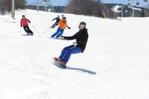 Skiing and riding at Stratton Mountain