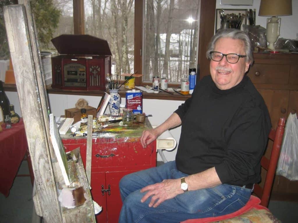 Arthur’s beautiful paintings, tributes of love for home and place, grace homes and collections throughout Dorset and beyond. Click to explore the story of Arthur Jones, one of Dorset’s finest artists.