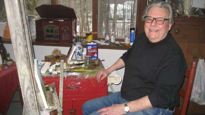 Arthur’s beautiful paintings, tributes of love for home and place, grace homes and collections throughout Dorset and beyond. Click to explore the story of Arthur Jones, one of Dorset’s finest artists.